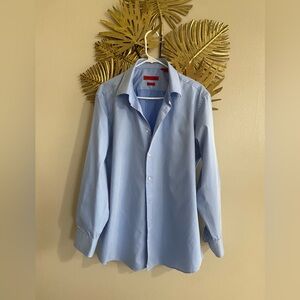 Classic Light Blue Men's Dress Shirt